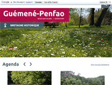 Tablet Screenshot of mairie-guemene-penfao.fr